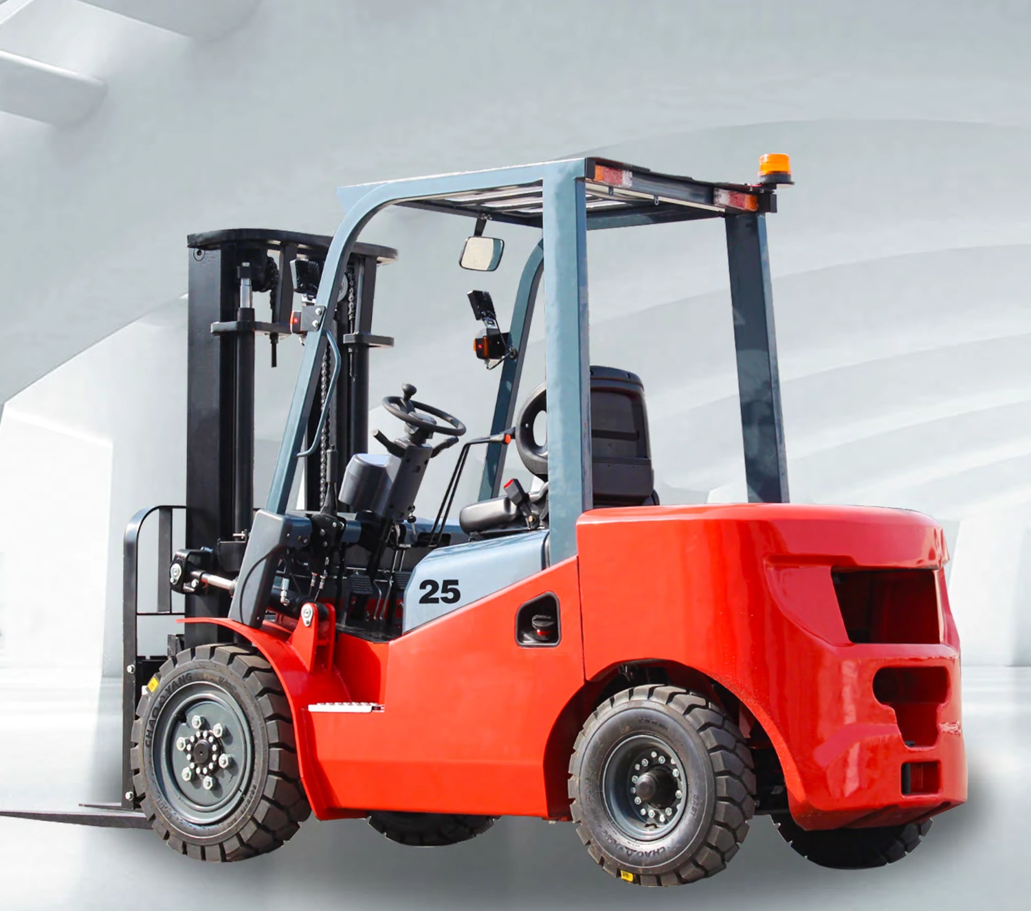 FY25-KII diesel forklift catalogue product photograph